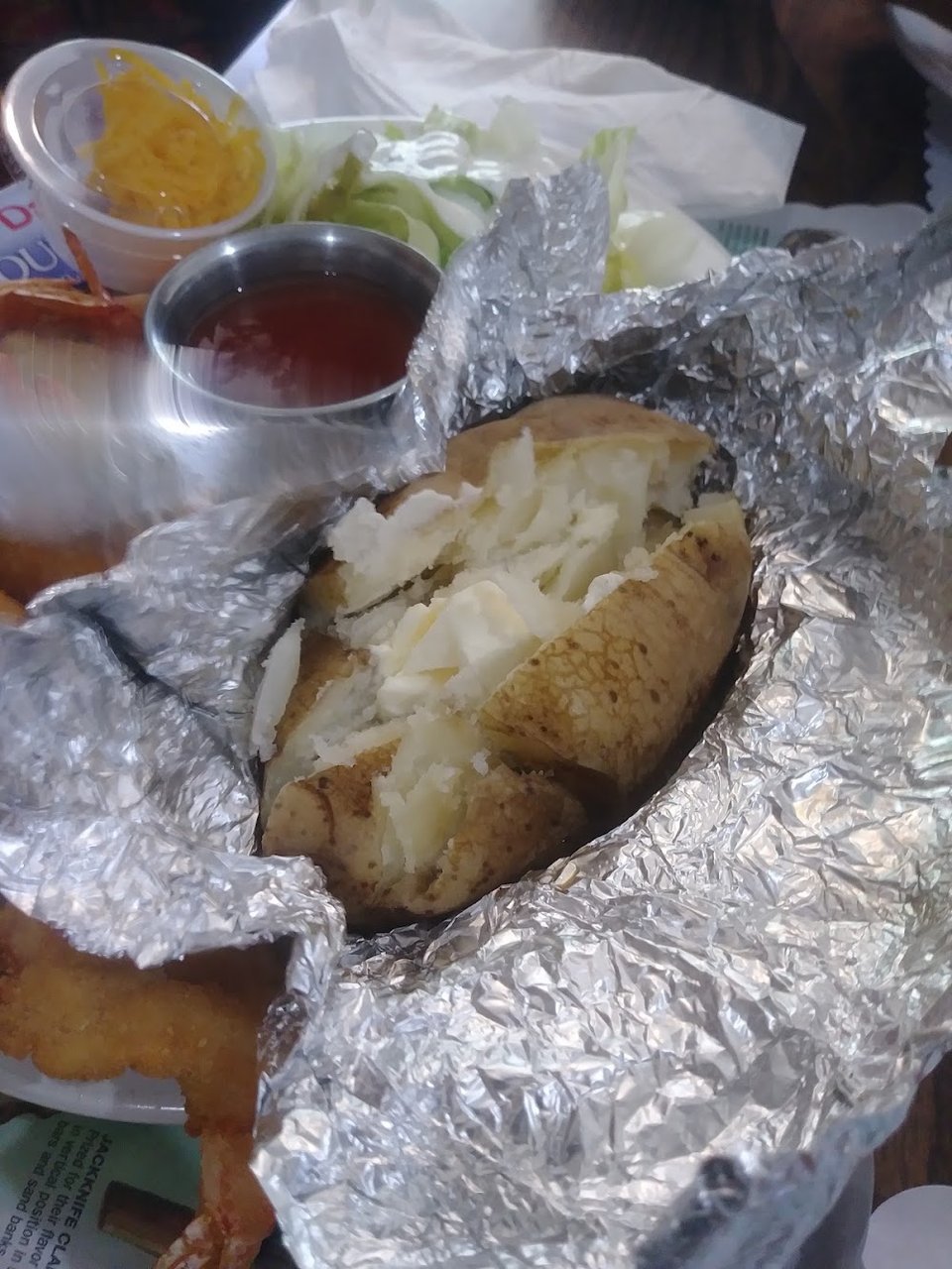 Stuffed Potato You Fix It